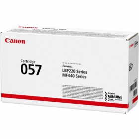 Canon CRG 057 (3009C002) svart patron for laserskrivere, 3100 sider.