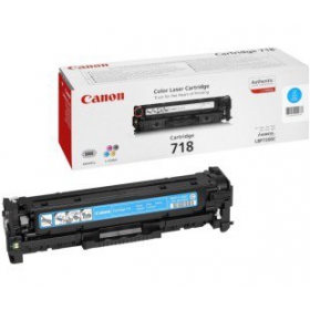 Canon CRG 718 (2661B002) cyan kassett for laserskrivere, 2900 sider