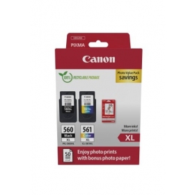 Canon CRG PG-560XL/CL-561XL (3712C008) blekkpatronsett, BK/CMY