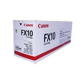 Canon FX-10 (0263B002), svart kassett til laserskrivere, 2000 sider.