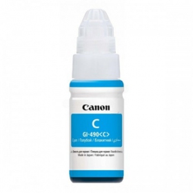 - Canon GI-490 Nachfulltinte (0664C001), cyan blekkpatron for blekkskrivere