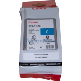 Canon PFI-102 (0896B001), asurblå patron for blekkskrivere
