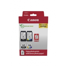 Canon PG-545/CL-546 (8287B008) blekkpatronsett, BK/CMY