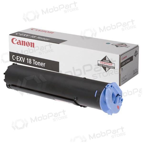 Canon C-EXV 18 (0386B002), svart kassett for laserskrivere, 8400 sider