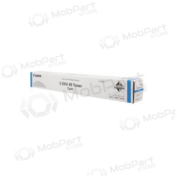 Canon C-EXV 49 - 8525B002AA, cyan kassett for laserskrivere, 19000 sider.