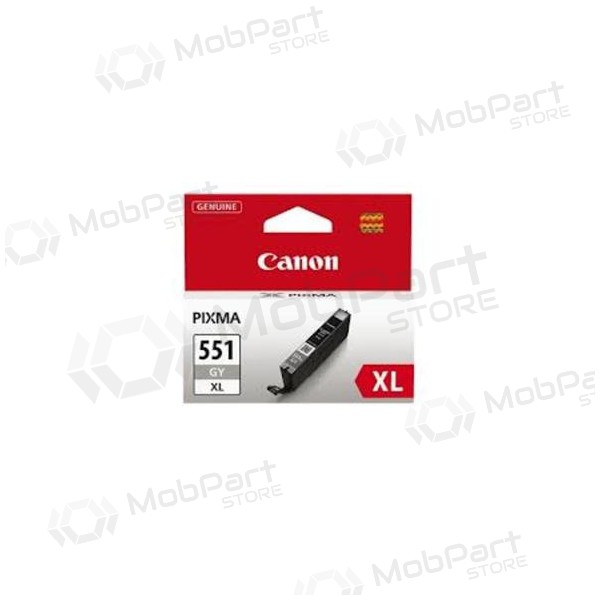 Canon CLI-551XL (6447B001), grå blekkpatron for blekkskrivere