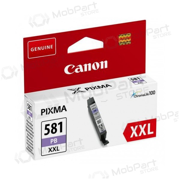 Canon CLI-581 XXL (1999C001), foto cyan blekkpatron for blekkskrivere