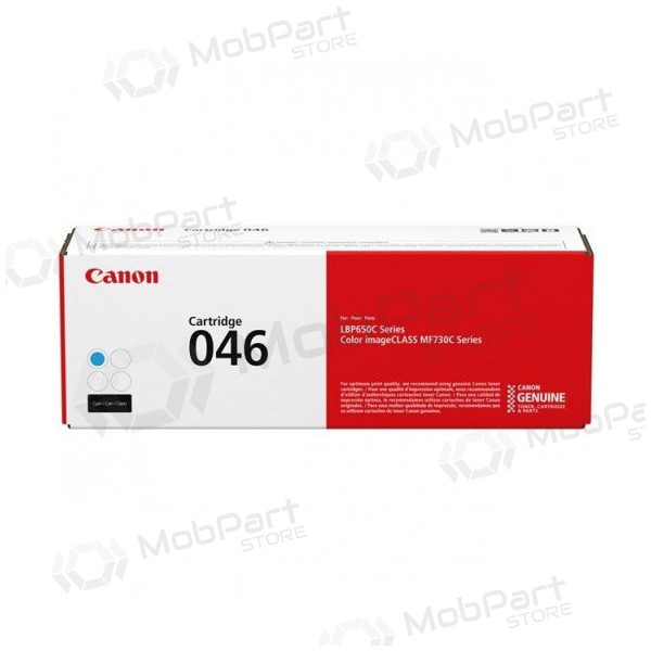 Canon CRG 046 (1249C002), cyan kassett for laserskrivere, 2300 sider.