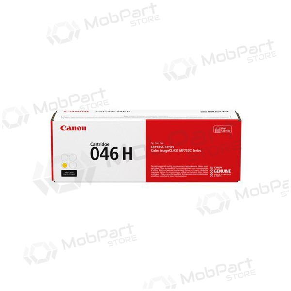 Canon CRG 046 HC (1251C002), gul kassett for laserskrivere, 5000 sider