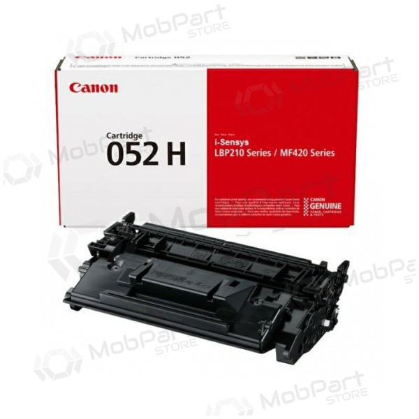 Canon CRG 052H (2200C002) svart kassett for laserskrivere, 9200 sider