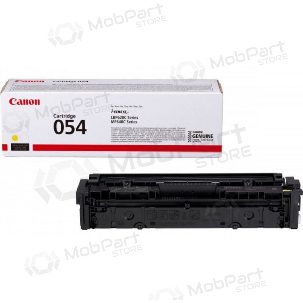 Canon CRG 054 (3021C002) gul kassett for laserskrivere, 1200 sider