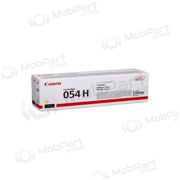 Canon CRG 054H (3025C002) gul patron for laserskrivere, 2300 sider.
