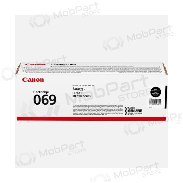 Canon CRG 069 (5094C002) Laserkassett, Svart