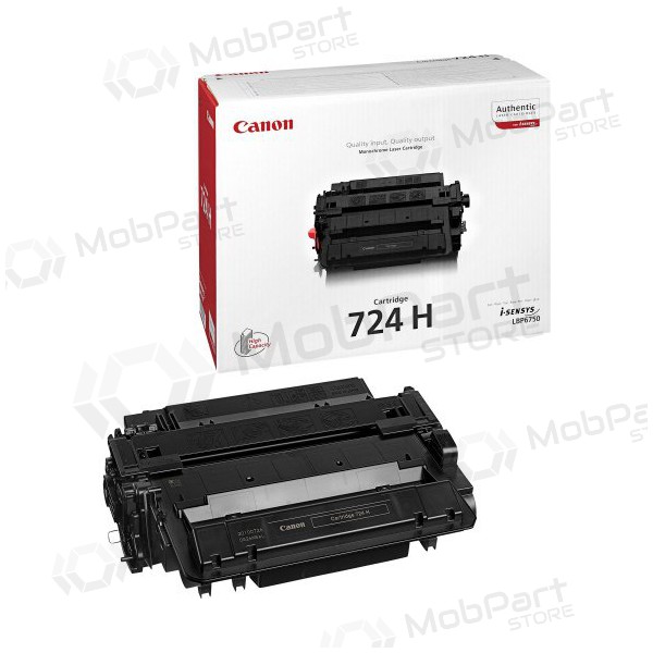 Canon CRG 724H (3482B002) (3482B011) svart patron for laserskrivere, 12500 sider.