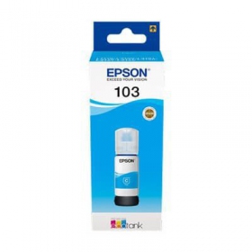 Epson 103 EcoTank - C13T00S24A, cyan blekkpatron for blekkskrivere, 65 ml
