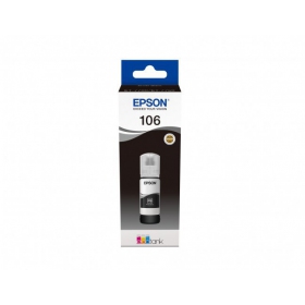Epson 106 (C13T00R140), fotosvart kassett for blekkskrivere, 70 ml