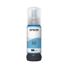 Epson 108 EcoTank (C13T09C54A) blekkpåfyllingsflaske, lyseblå