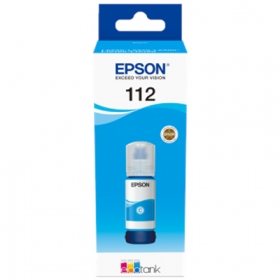 Epson 112 EcoTank (C13T06C24A) blekkpåfyllingsflaske, cyan