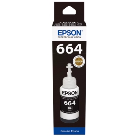 Epson 664BK (C13T66414A) blekkpåfyllingsflaske, svart
