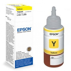 Epson (C13T66444A), gul blekkpatron til blekkskrivere