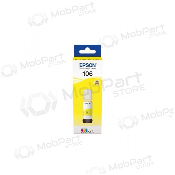 Epson 106 (C13T00R440), gul blekkpatron til blekkskrivere, 70 ml