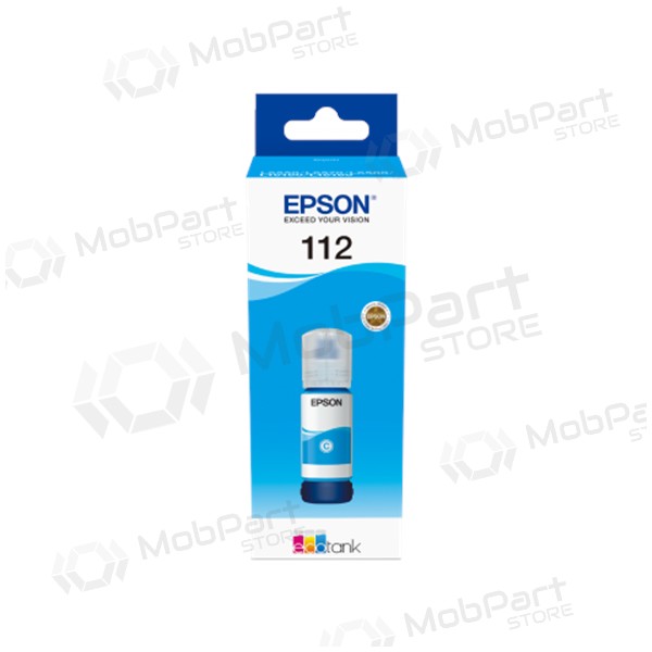 Epson 112 EcoTank (C13T06C24A) blekkpåfyllingsflaske, cyan