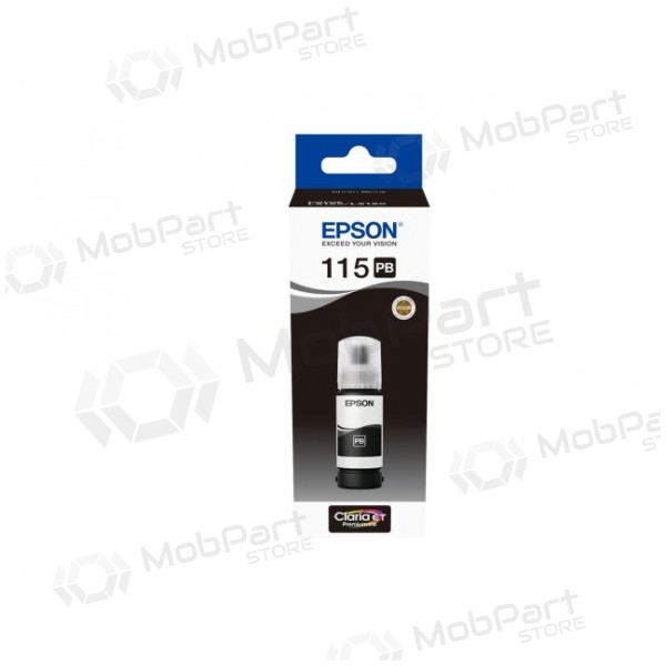 Epson 115 EcoTank (C13T07D14A) blekkpåfyllingsflaske, fotosvart