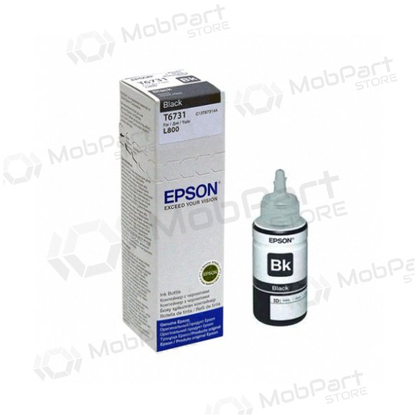 - Epson (C13T67314A), juoda kasetė rašaliniams spausdintuvams