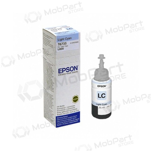 Epson (C13T67354A), lys cyan blekkpatron for blekkskrivere
