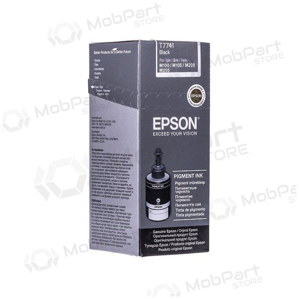 Epson Pigment Bottle (C13T77414A), svart blekkpatron for blekkskrivere