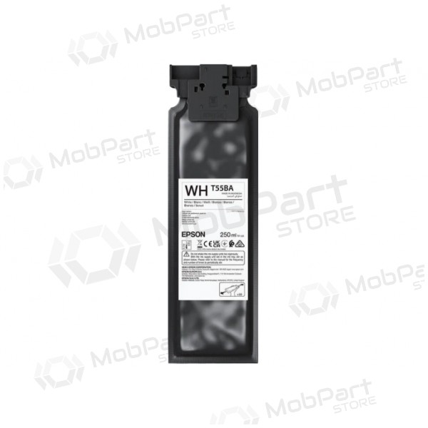 Epson UltraChrome DG2 T55BA (C13T55BA00) 250 ml blekkpatron, hvit