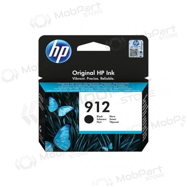 Hewlett-Packard 912 (3YL80AE), svart blekkpatron for blekkskrivere 1000 sider
