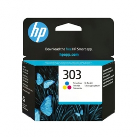 HP 303 trefarget (T6N01AE) blekkpatron, CMY