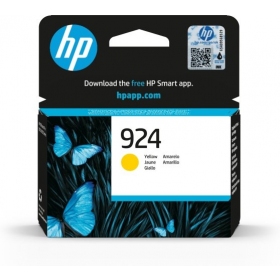 HP 924 (4K0U5NE) blekkpatron, gul