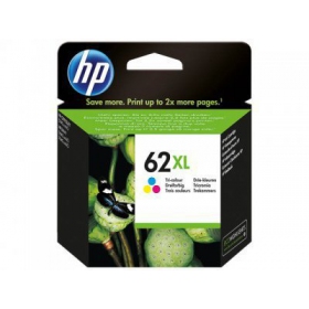 HP No.62XL (C2P07AE), fargepatron for blekkskrivere, 415 sider.
