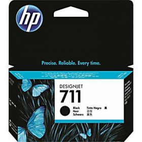 - HP No.711 LC (CZ129A), svart patron for blekkskrivere