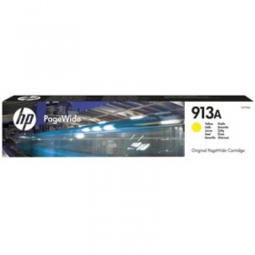 - HP No.913A (F6T79AE), gul blekkpatron for blekkskrivere, 3000 sider