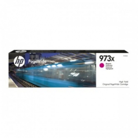 HP nr. 973X (- F6T82AE), lilla blekkpatron, 7000 sider.