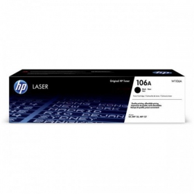 HP (W1106A, 106A), svart kassett for laserskrivere, 1000 sider