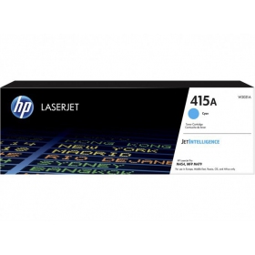 HP (W2031A, 415A), cyan patron til laserskrivere