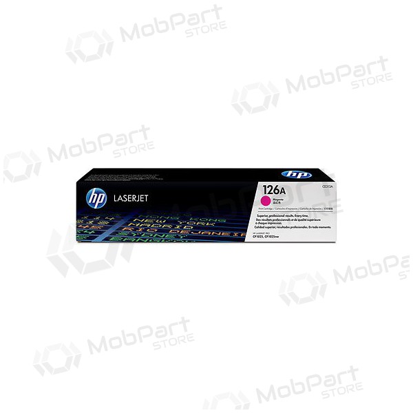 HP 126A (CE313A), lilla kassett for laserskrivere, 1000 sider.