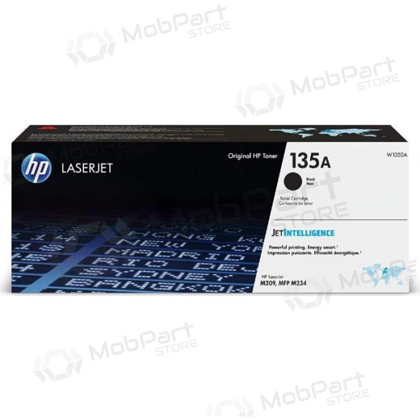 HP 135A (W1350A), svart kassett for laserprintere, 1100 sider