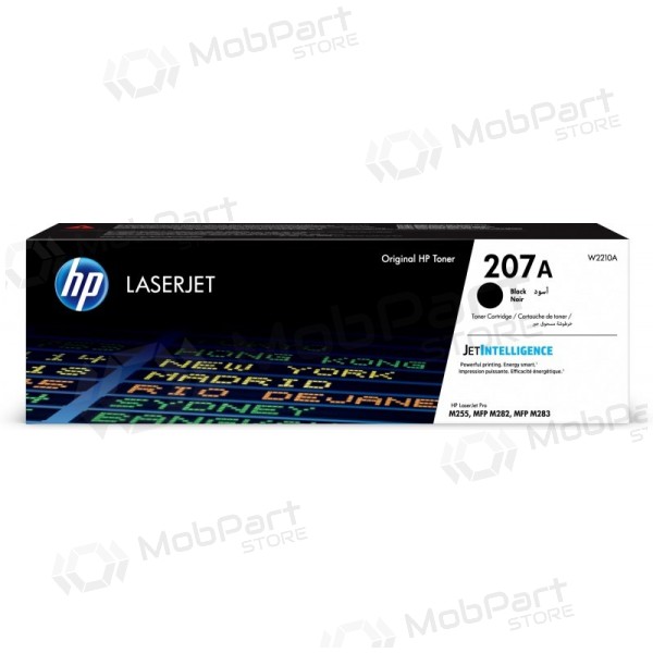 HP 207A (W2210A) laserkassett, svart