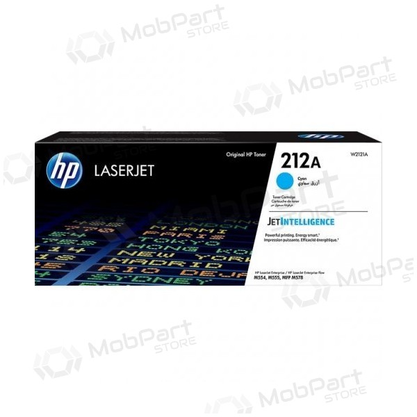 HP 212A (W2121A) Laserkassett, Cyan