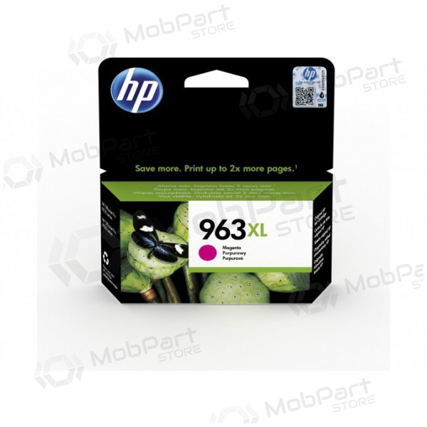 HP - 3JA28AE, 963XL, lilla blekkpatron for blekkskrivere, 1600 sider