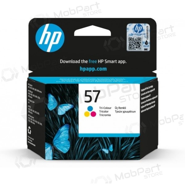 HP 57 Tri-color (C6657AE) blekkpatron, CMY - (SPEC)