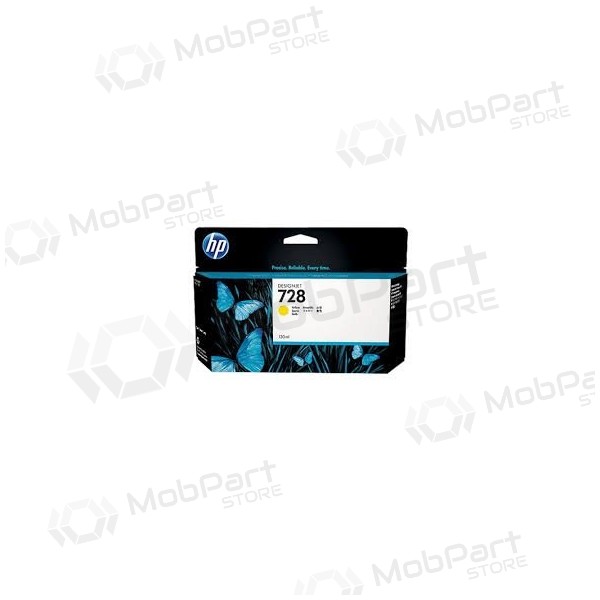 HP 728 (F9J65A) blekkpatron, gul