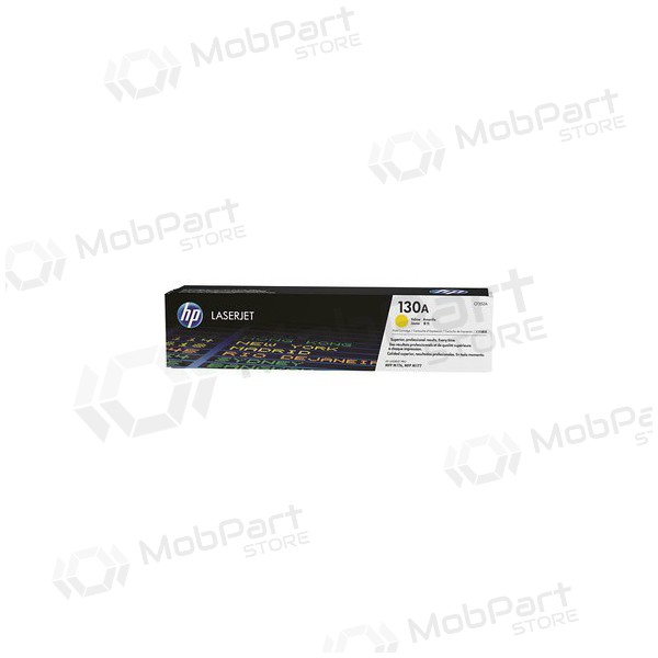 HP No.130A (CF352A), gul kassett for laserskrivere, 1000 sider.