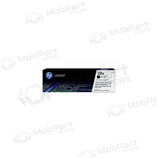 - HP No.131A (CF210A), svart toner for laserskrivere, 1520 sider