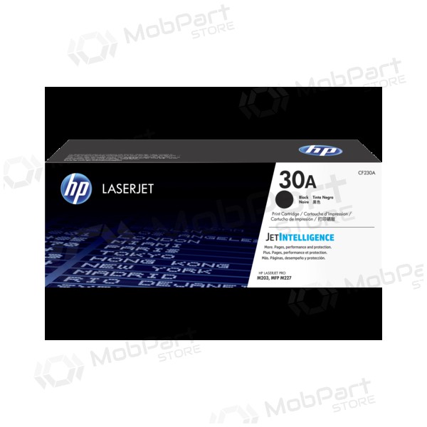 HP No.30A (CF230A), svart kassett for laserskrivere, 1600 sider